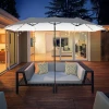 e Parasol Met LED-verlichting 4,5m Diameter 2