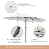 e Parasol Met LED-verlichting 4,5m Diameter 5