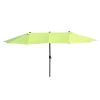 e Parasol, Tuinparasol, Marktparasol, Dubbele Parasol, Terrasparasol Met Handslinger, Groen Ovaal, 460 X 270 X 240 Cm 11