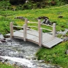 e Tuinbrug Houten Brug Houten Loopbrug Vijverbrug Sierbrug Met Reling Tot 180 Kg Vurenhout Naturel 152,5 X 67 X 48 Cm 2