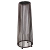 e Tuinlamp, Buitenlamp, Op Zonne-energie, 8 Uur Werking, Automatische Modus, Rotan-look, 21,5 X 21,5 X 61 Cm 1