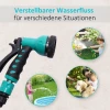  Wandslangenbox Slanghaspel 180° Draaibaar Met Multispray Antivries -5–45 °C Kunststof Groen + Zwart 15 M 6