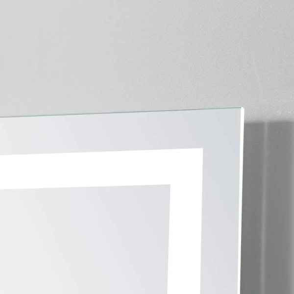 LED Badkamerspiegel Badkamerspiegel Met Verlichting Glasplaat 22W 70x50cm 6