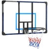  Basketbalring, Universele Wandhouder, Scheurvast Net, Roestvrijstalen Frame, 113 X 61 X 73 Cm 1