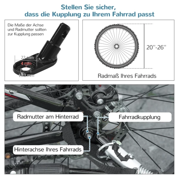  2-in-1 Hondenaanhanger Hondenwagen Veiligheidslijn Reflectoren Staalblauw + Grijs 8