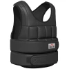  30 Kg Gewichtsvest Trainingsvest Met 35 Gewichtszakken Verstelbare Krachttraining Fitness Oxford Metaal Zwart 60 X 50 Cm 1