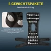  30 Kg Gewichtsvest Trainingsvest Met 35 Gewichtszakken Verstelbare Krachttraining Fitness Oxford Metaal Zwart 60 X 50 Cm 5