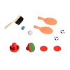 ® 4 In 1 Multi-speltafel, Tafelvoetbal, Tafelvoetbal, Biljart, Tafeltennis, Hockey 11