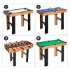 ® 4 In 1 Multi-speltafel, Tafelvoetbal, Tafelvoetbal, Biljart, Tafeltennis, Hockey 4