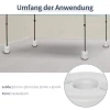  4 X Gewichten Paviljoenonderstel Partytent Gevuld Met Water/zand PE ∅24xH25cm 4