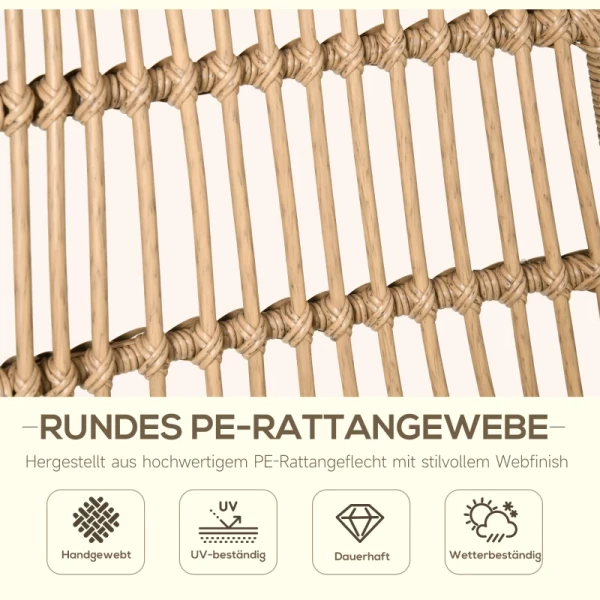  5-delige Tuinmeubelset Van PE Rattan 4