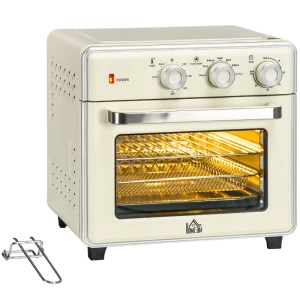 5-in1 Mini-oven, 20 L Capaciteit, 1400W, 1 Bakrek, 1 Bakplaat, 60 Min. Timer 1
