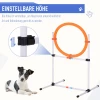  5 St. Dog Agility Set Training Voor Huisdieren Hondentrainingsset Met Hondentunnel Inclusief Tas Gemakkelijk Mee Te Nemen Polyester Plastic Oranje 6