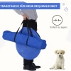  Agility Oefenset Slalomhorde Tunnel Hond Sport Trainingsveld PE+Polyester Blauw+Geel 7