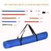  Agility-trainingsapparatuur Voor Honden, Agility-oefenset, Agility-set Voor Honden, Springring Voor Hondenslalom, 3-in-1 Trainingsveld Voor Hondensport, Blauw+rood 7