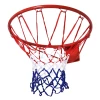  Basketbalring Met Net, Basketbalnet, Stalen Buis+nylon, Rood+blauw+wit, ø46cm 10