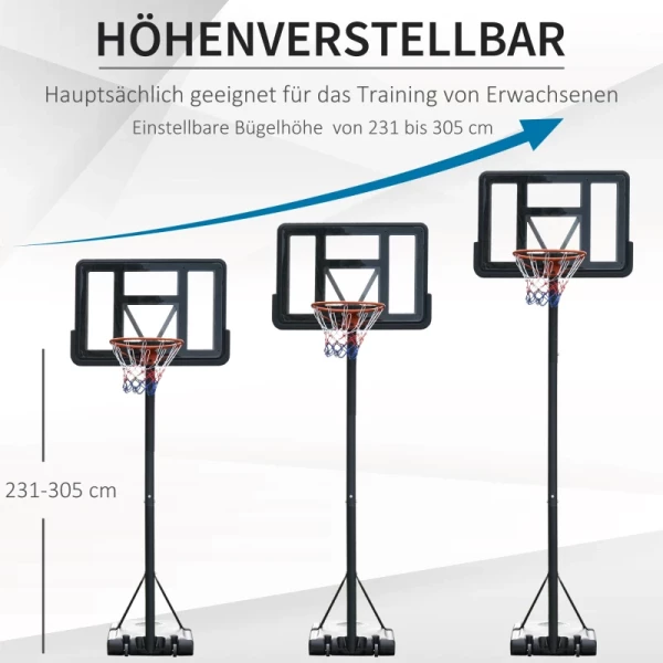  Basketbalstandaard 110 Cm X 75 Cm X 370 Cm 4