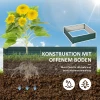  Bedplantenbak Met Stalen Kast Groen 120 X 120 X 30 Cm 6