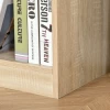 Boekenkast 3-laags Opbergrek Kantoorrekken Display Plank Voor Thuiskantoor Woonkamer Natuurlijke Spaanplaat 97,5 X 30 X 100 Cm 9