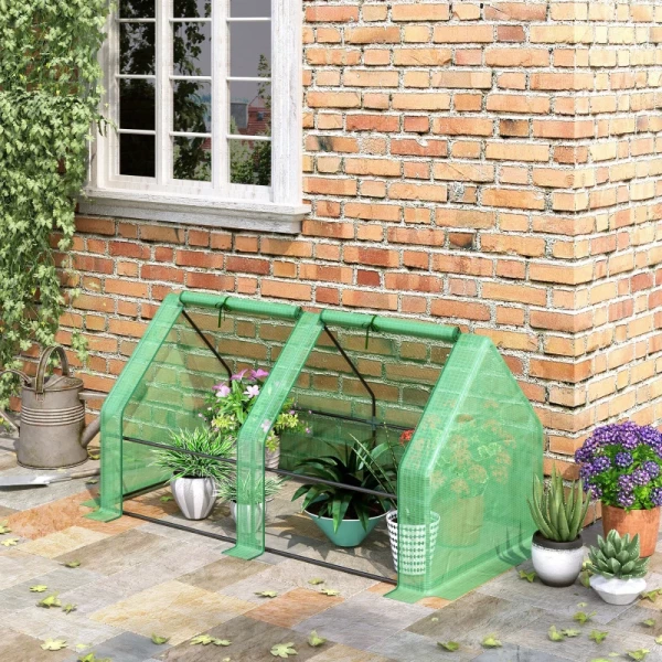  Broeikas Tomatenhuis Koel Frame 180 X 90 X 90 Cm Groen 2