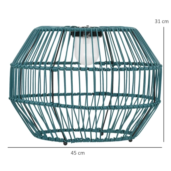  Buitenlamp, Solarlamp, Tuinlamp, 8 Uur Lichtduur, Automatische LED-tuinlamp, Groen, 45 X 45 X 31 Cm 3