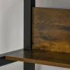  Bureau Computertafel Met Plank PC-tafel Kantoortafel Industriële Stijl Metaal Rustiek Bruin 120 X 60 X 85 Cm 6