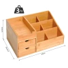 Bureau-organizer Opbergbox Office Box Organisatie 2 Lades Naturel L33 X B20,5 X H15,5 Cm 3