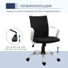  Bureaustoel, Bureaustoel, Mesh Rugsteun Met Schommelfunctie, Hoofdsteun, Thuisbureaustoel, In Hoogte Verstelbaar, Ergonomisch, 360° Zwenkwielen, Schuim Nylon, Zwart, 61 X 61 X 89-99 Cm 4