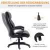  Bureaustoel Met Massage, In Hoogte Verstelbare Directiestoel, Ergonomische Draaistoel, Gamestoel, Computerstoel, Massagestoel, 6 Vibratiepunten, Linnen Gevoel, Verstelbaar, Zwart, 66 X 78 X 112-120 Cm 7