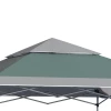  Canopy Gazebo Pop-up Tent Gazebo Tas Op Wielen Oxford Stof 12x12 Ft Groen 9