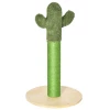  Cat Scratcher Cactus Krabpalen Krabpaal Krabpaal Dennenhout Sisal Touw Krabpaal Speelgoed Voor Katten 65cm Hoog Groen+Natural 1