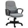  Directiestoel Met Massagefunctie Massagestoel In Hoogte Verstelbare Bureaustoel Bureaustoel Ergonomisch Line Design Met USB Interface In Hoogte Verstelbaar Polyester PP Grijs 59 X 63 X 92-101 Cm 1