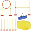  Dog Agility Set Met 4 Obstakels Rood+Geel 1