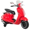  Elektrisch Voertuig, Kindervoertuig, Kindermotor, Elektrische Motorfiets Met Mp3-muziekverlichting, 3-6 Jaar, PP, Rood, 108 X 49 X 75 Cm 1