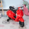  Elektrisch Voertuig, Kindervoertuig, Kindermotor, Elektrische Motorfiets Met Mp3-muziekverlichting, 3-6 Jaar, PP, Rood, 108 X 49 X 75 Cm 10