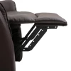  Elektrische Sta-opstoel TV-stoel Fauteuil Met Stahulp Relaxstoel Met Ligfunctie Imitatieleer Bruin, 80 X 94 X 104 Cm 9