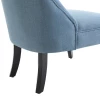  Fauteuil Met Rugkussen Fauteuil Tv-stoel Verhoogde Voeten Linnen Blauw 52,5 X 69 X 77 Cm 9