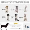  Fietskar Voor Honden Met Universele Koppeling Staal Blauw+Zwart 7