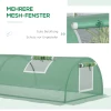  Folie Kas Weerbestendig UV-bestendig Folie Tunnel 200cm X 80cm X 45cm Groen 5