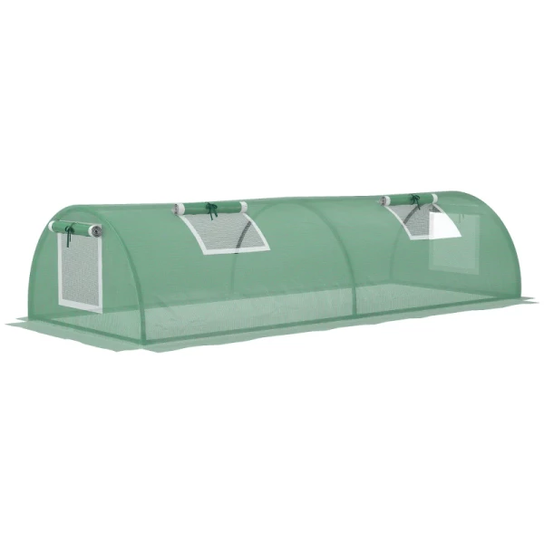 Folie Kas Weerbestendig UV-bestendig Folie Tunnel 200cm X 80cm X 45cm Groen 1