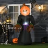  Halloween Pumpkin Ghost Lichtgevende Tuindecoratie Met 2 LED-verlichting Fan 2