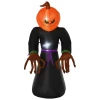  Halloween Pumpkin Ghost Lichtgevende Tuindecoratie Met 2 LED-verlichting Fan 1