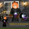  Halloween Pumpkin Ghost Lichtgevende Tuindecoratie Met 2 LED-verlichting Fan 4