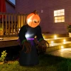  Halloween Pumpkin Ghost Lichtgevende Tuindecoratie Met 2 LED-verlichting Fan 10