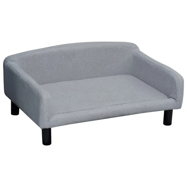 Hondensofa Met Zachte Hoes Hondensofa Met Houten Poten Hondenbed 82 X 54 X 36 Cm 1