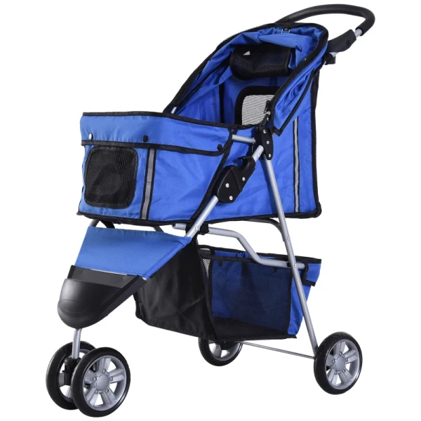  Hondentrolley Hondenbuggy Buggy Honden Katten Veelkleurig (blauw) 11