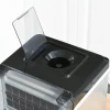  Ijsblokjesmachine 20 Kg/24u 2,3 ​​L Ijsblokjesmaker Met 3,2 L Watertank Display Ice Cube Maker Machine - IJsblokjesmaker Zelfreinigend Roestvrij Staal Zilver 25,2 X 36 X 37,1 Cm 8