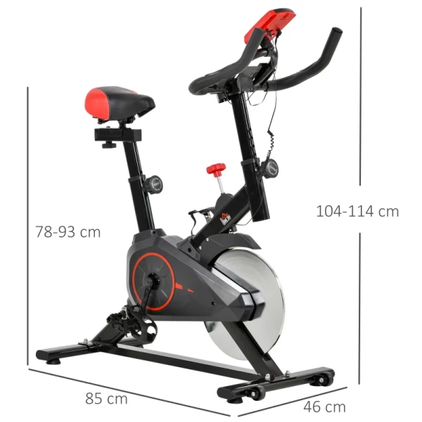  Indoor Cycling Fietstrainer Home Gym Fietstrainer Fitness Fiets 85 X 46 X 114 Cm 3