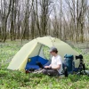  Kampeertent 2-persoonstent Koepeltent PU3000mm Eenvoudig Op Te Zetten Voor Trekking Festival Lichtgewicht Aluminium Nylon Crème Wit 230 X 140 X 110 Cm 2