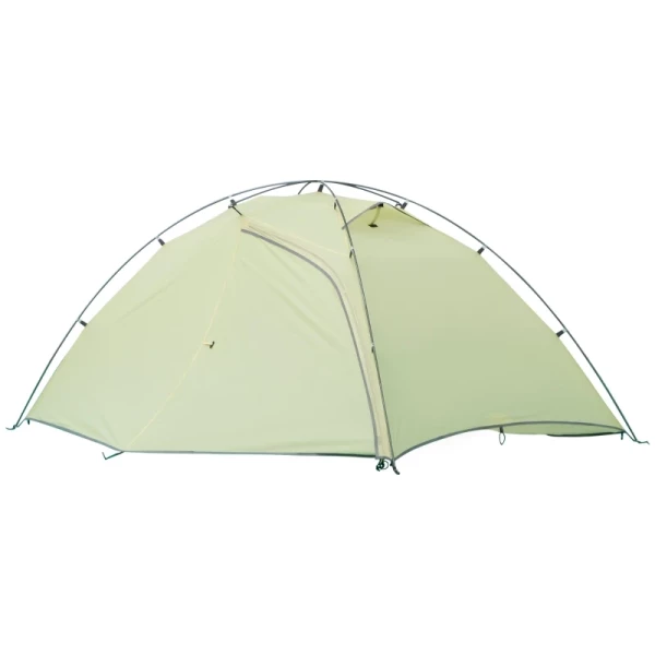  Kampeertent 2-persoonstent Koepeltent PU3000mm Eenvoudig Op Te Zetten Voor Trekking Festival Lichtgewicht Aluminium Nylon Crème Wit 230 X 140 X 110 Cm 11